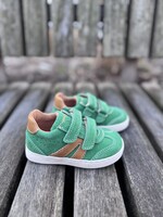 Romagnoli 6221 sneaker velcro velour verde