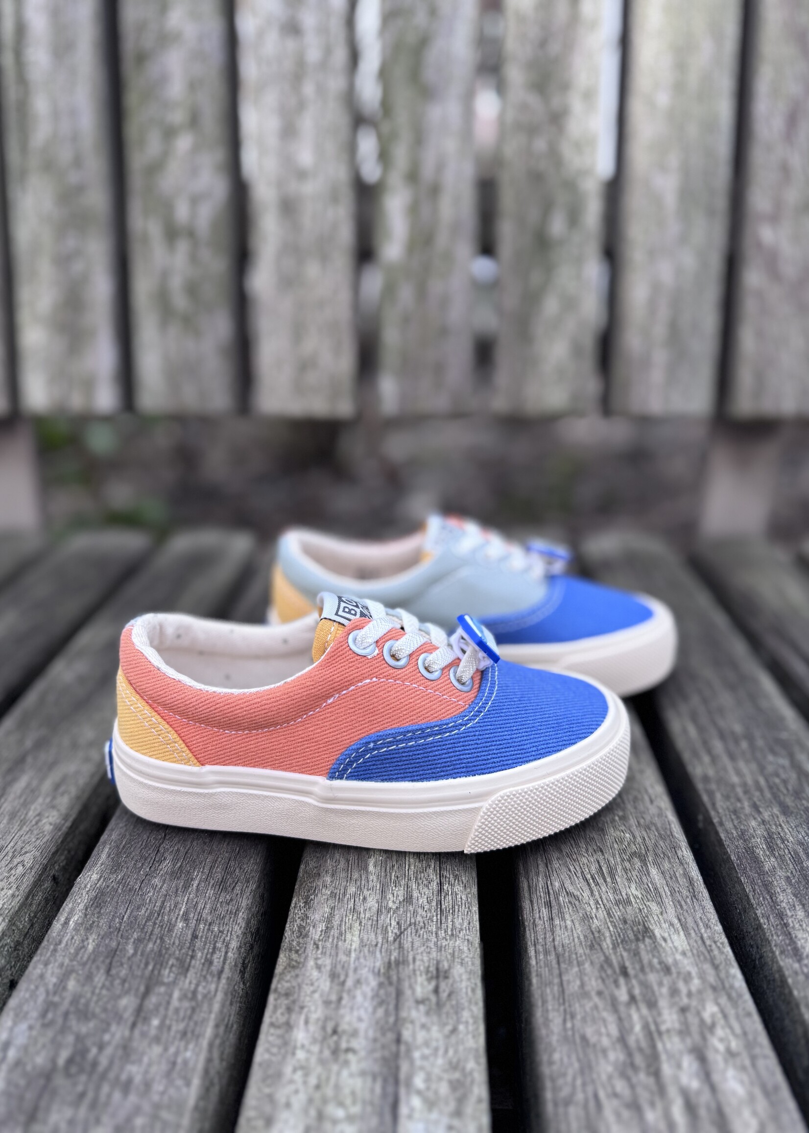 Bonton skate elast strong canvas multico blue