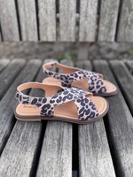 Romagnoli 6912 sandaal leopard naturale
