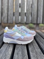 Ocra D365 sneaker sand lila groen