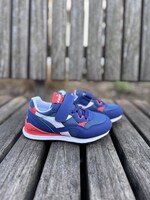 Diadora N.92 saltire navy mandarin red