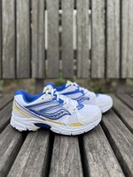 Saucony ride millenium white/multi blauw/geel