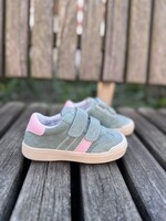 Naturino Riby suede sage pink velcro