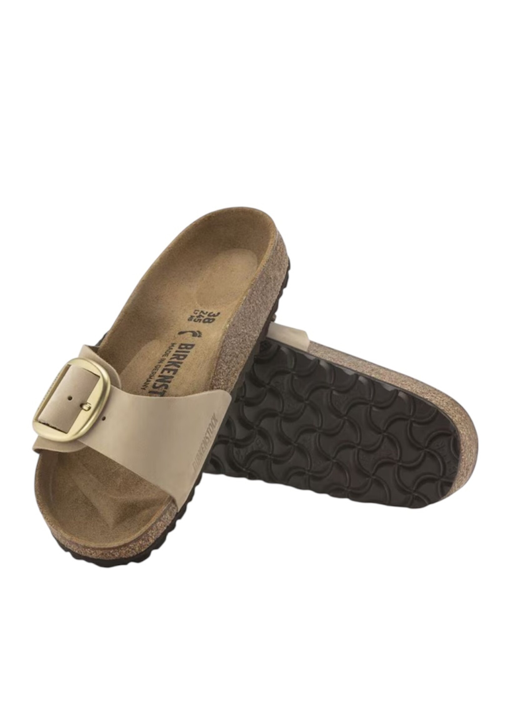 Birkenstock Madrid big buckle Sandcastle
