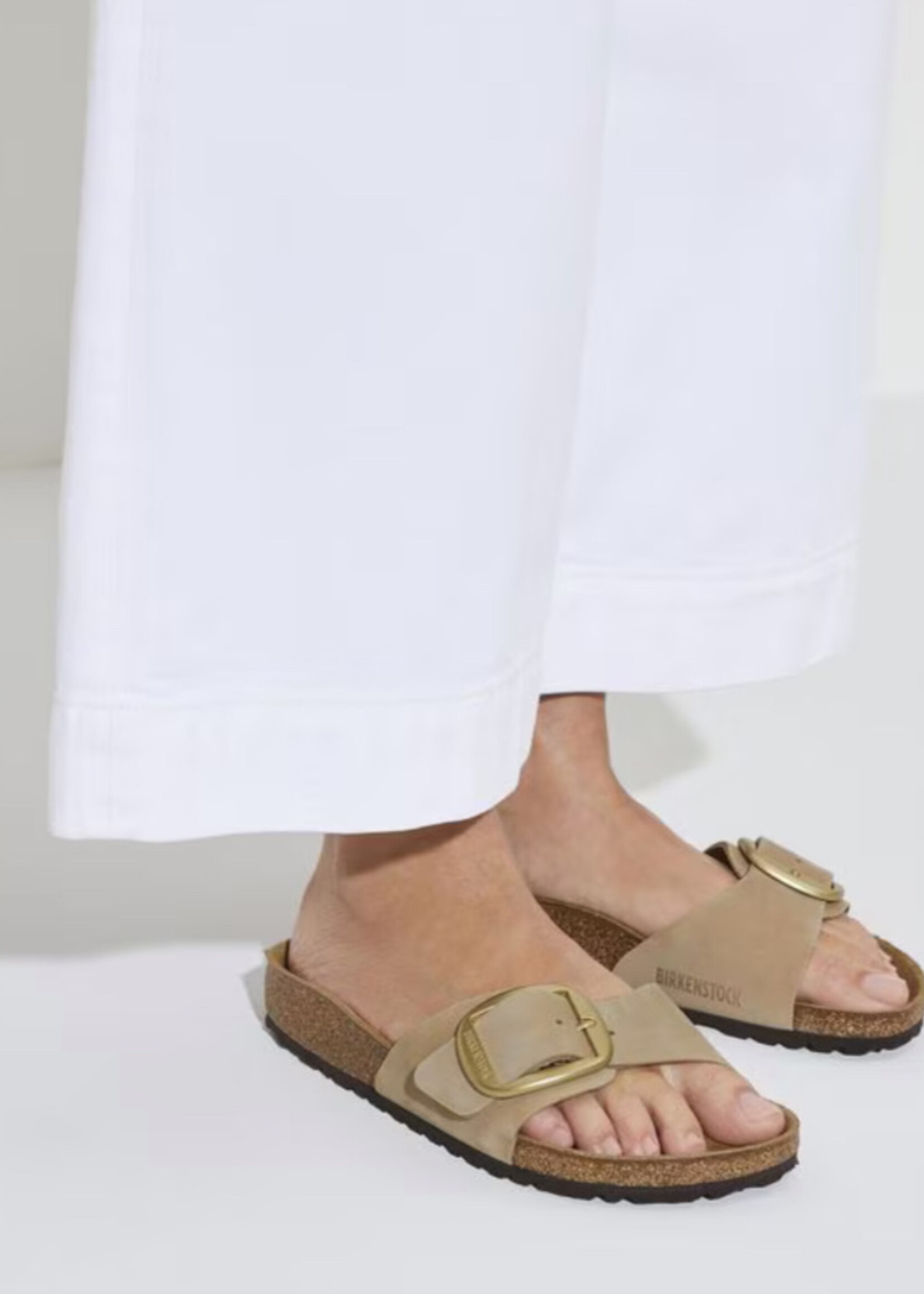 Birkenstock Madrid big buckle Sandcastle