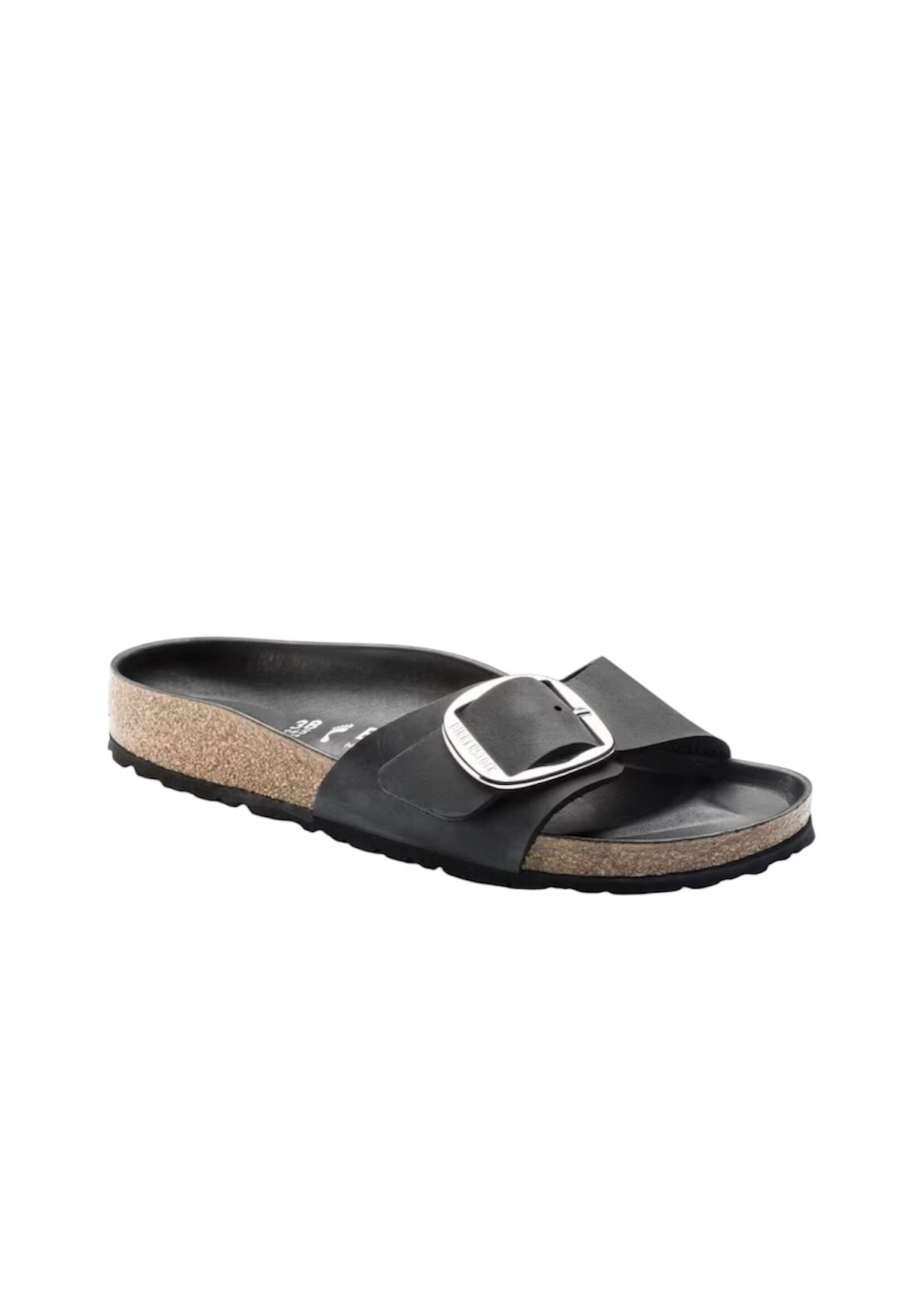 Birkenstock Madrid big buckle leoi black hex