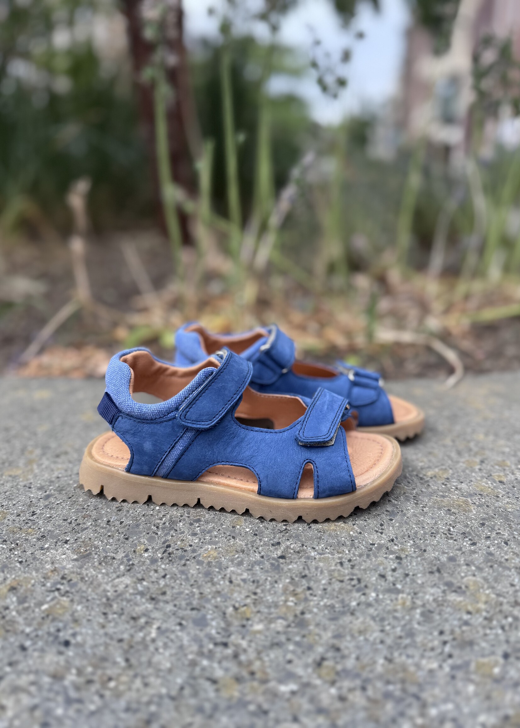 Romagnoli 6735 sandaal nabuk denim