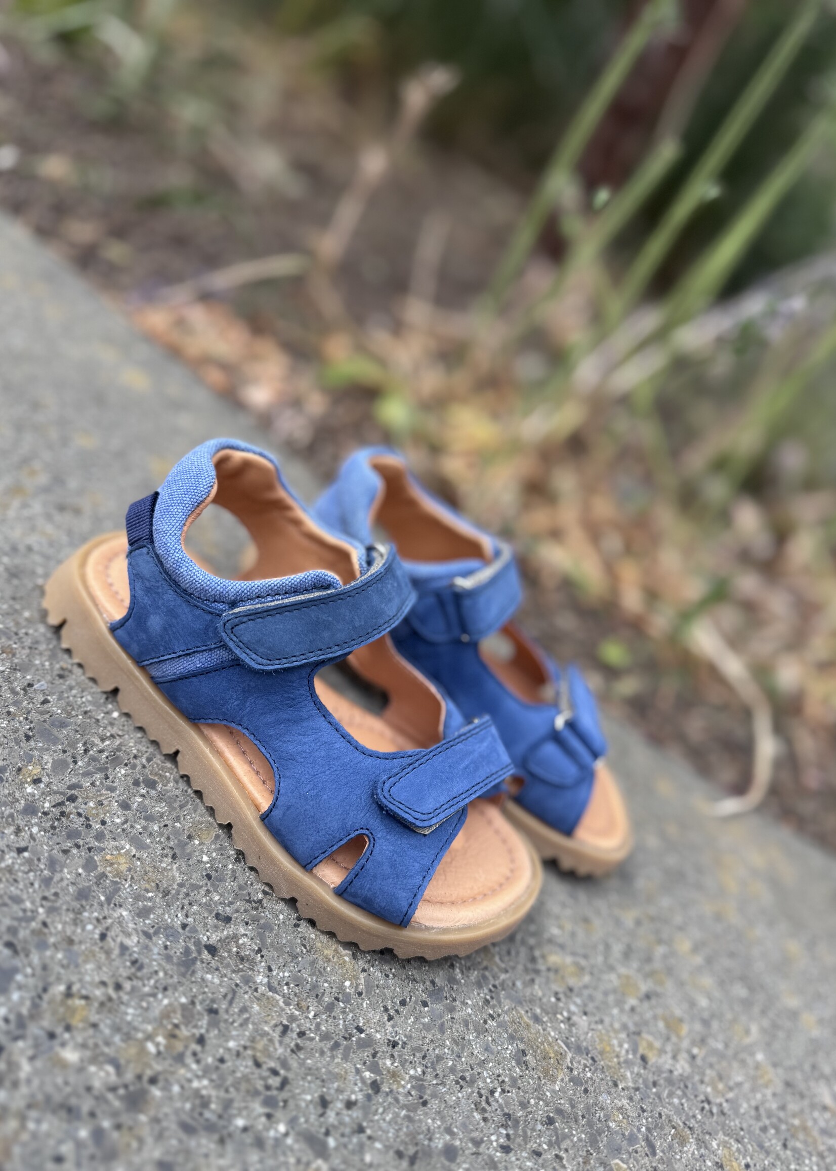 Romagnoli 6735 sandaal nabuk denim