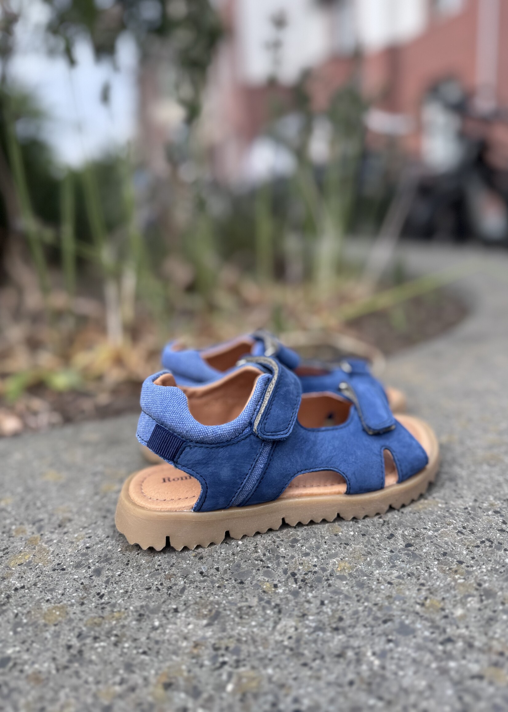 Romagnoli 6735 sandaal nabuk denim