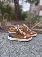 Romagnoli 7400 hoge sneaker cuoio