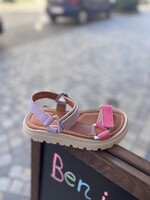 Romagnoli 4869 sandaal washed rosa antico