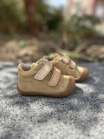 Naturino corkel suede savage metallic matt sand-platinum