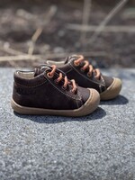 Naturino cocoon suede wax dark brown sand