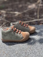 Naturino cocoon suede sole honey olive-brown-copper