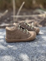 Naturino cocoon suede sole honey light brown-militare