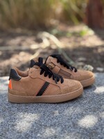 Romagnoli 138 sneaker nabuk bruin