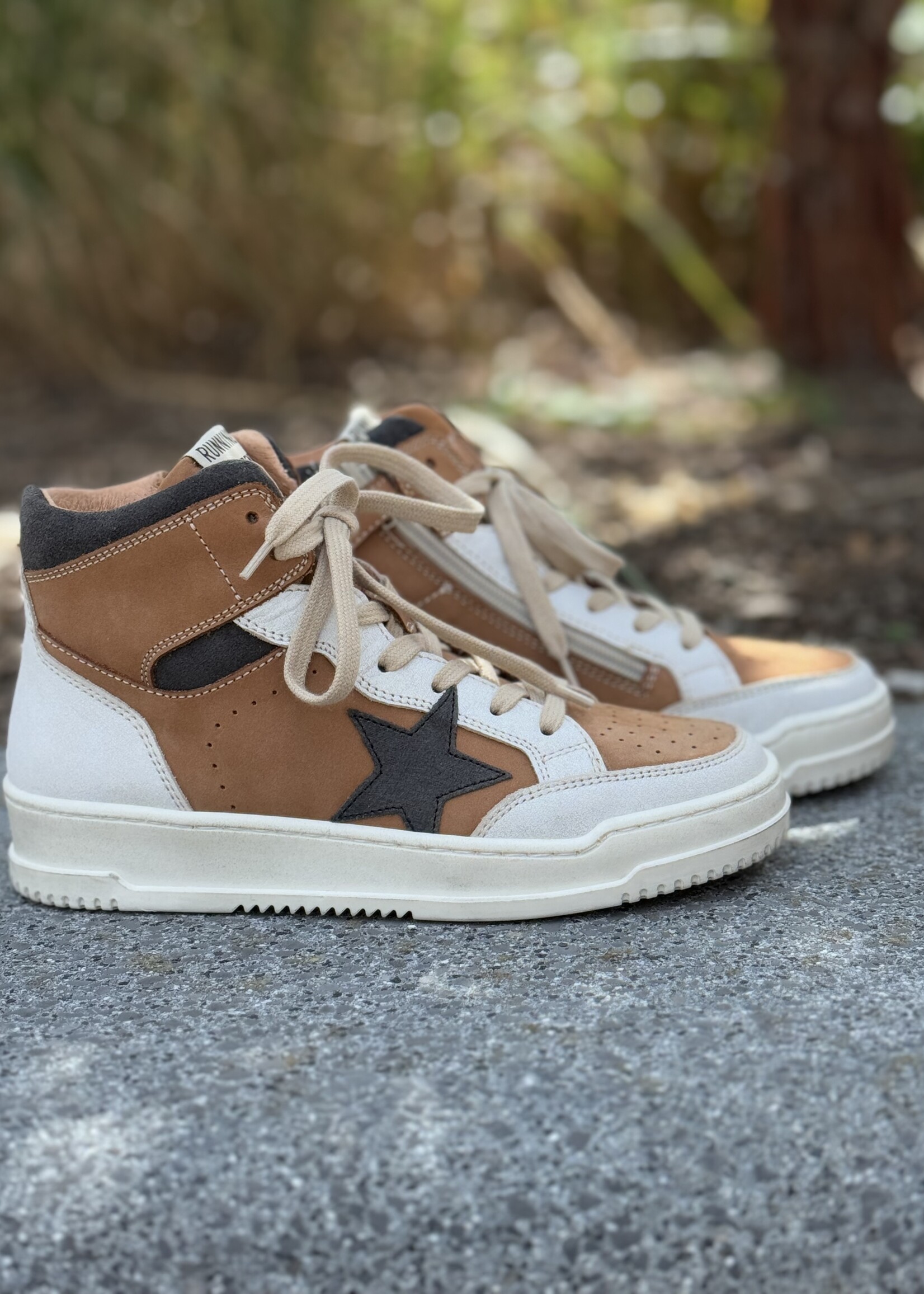 Romagnoli 038 nabuk cuoio bruin ster