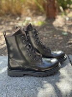 Dianetti bottine veters nero