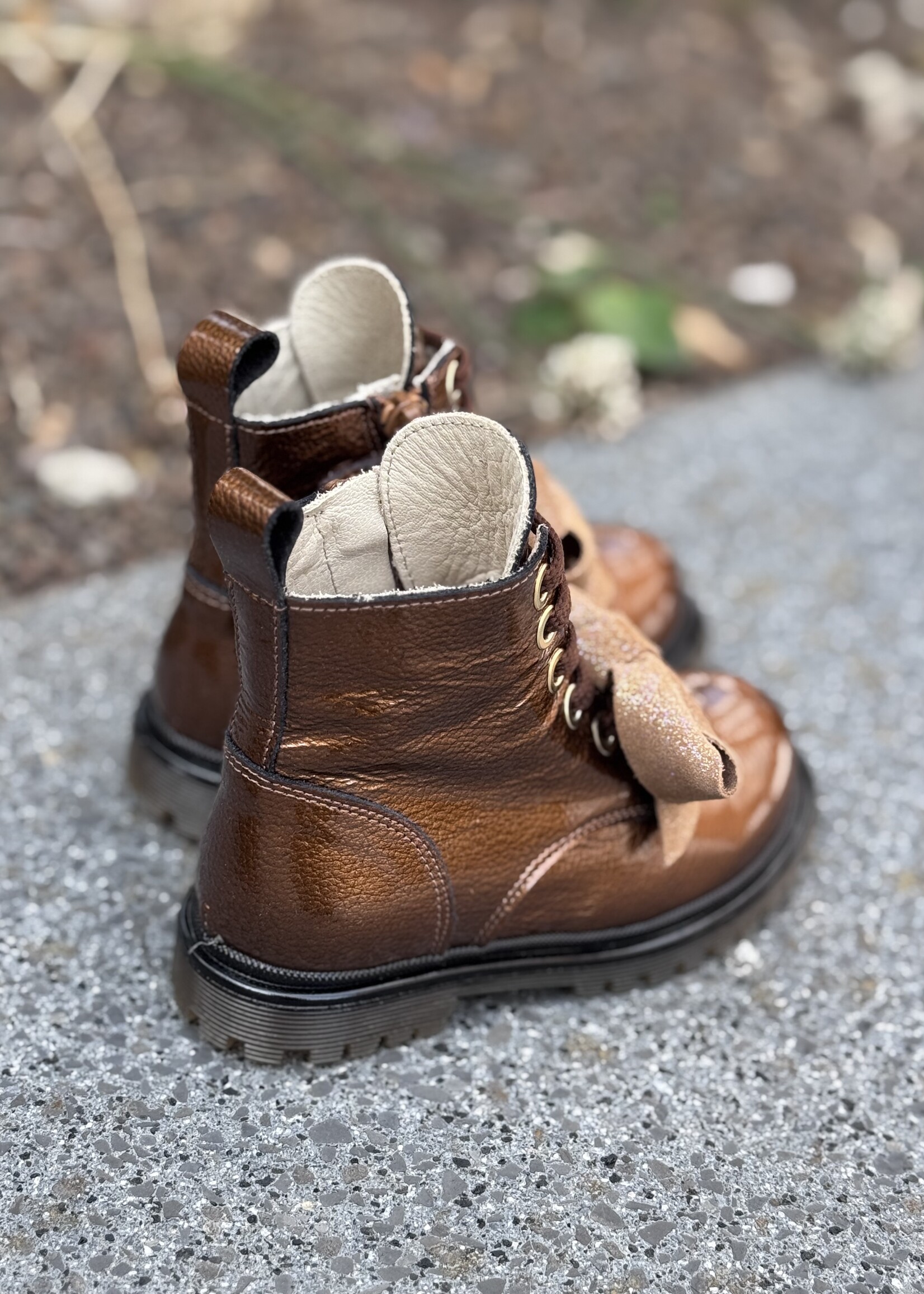 La Triboo 07631 bottine naplak tabacco