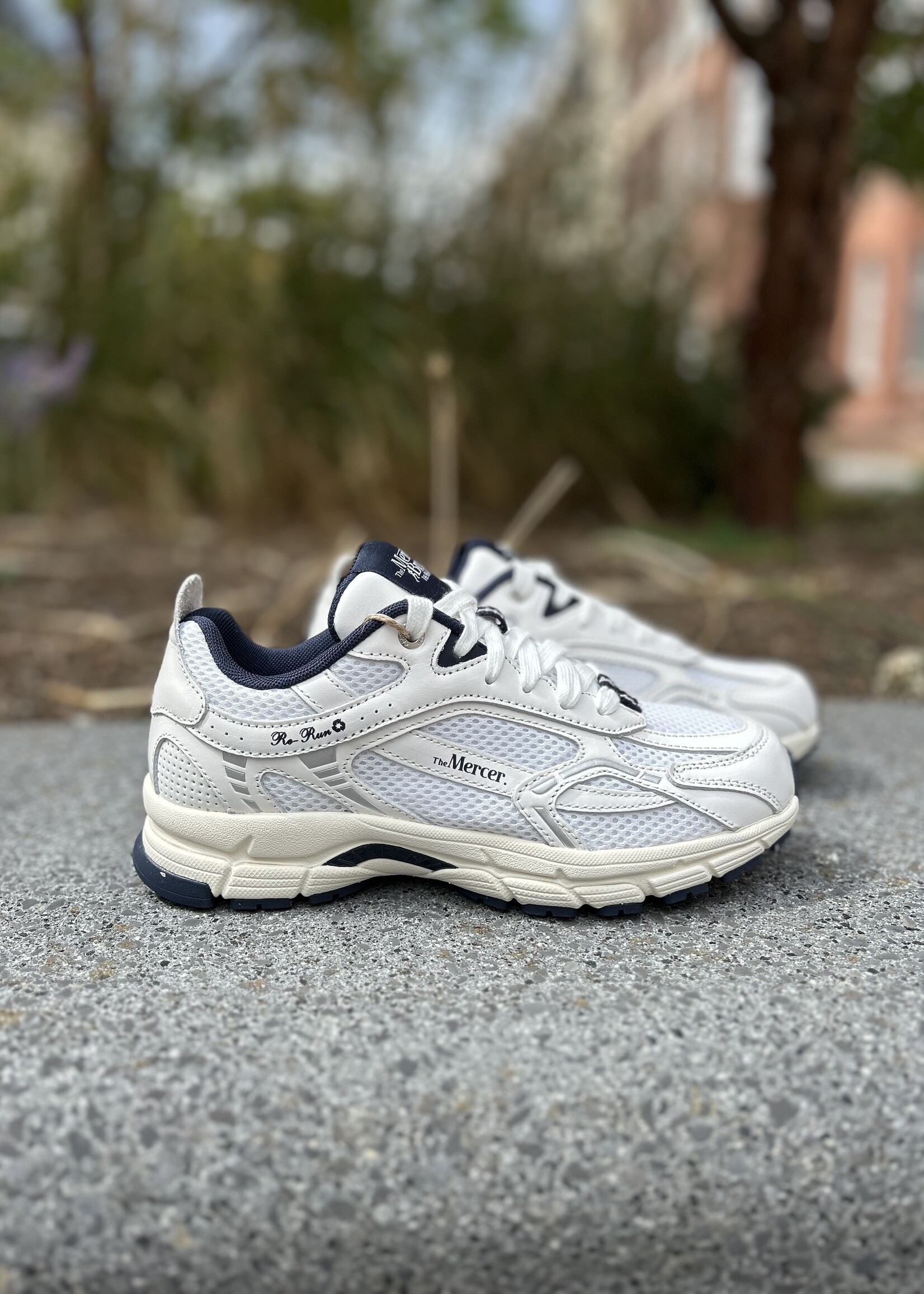 Mercer Re-Run Nappa 100 white