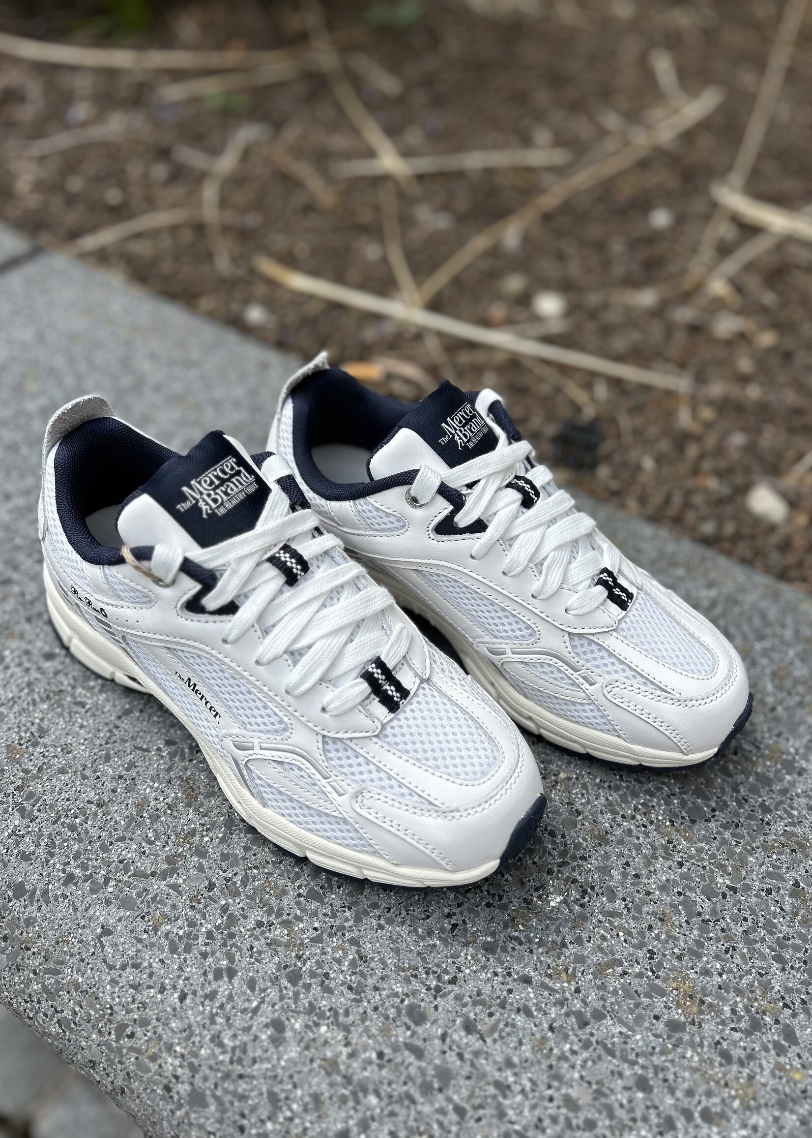 Mercer Re-Run Nappa 100 white