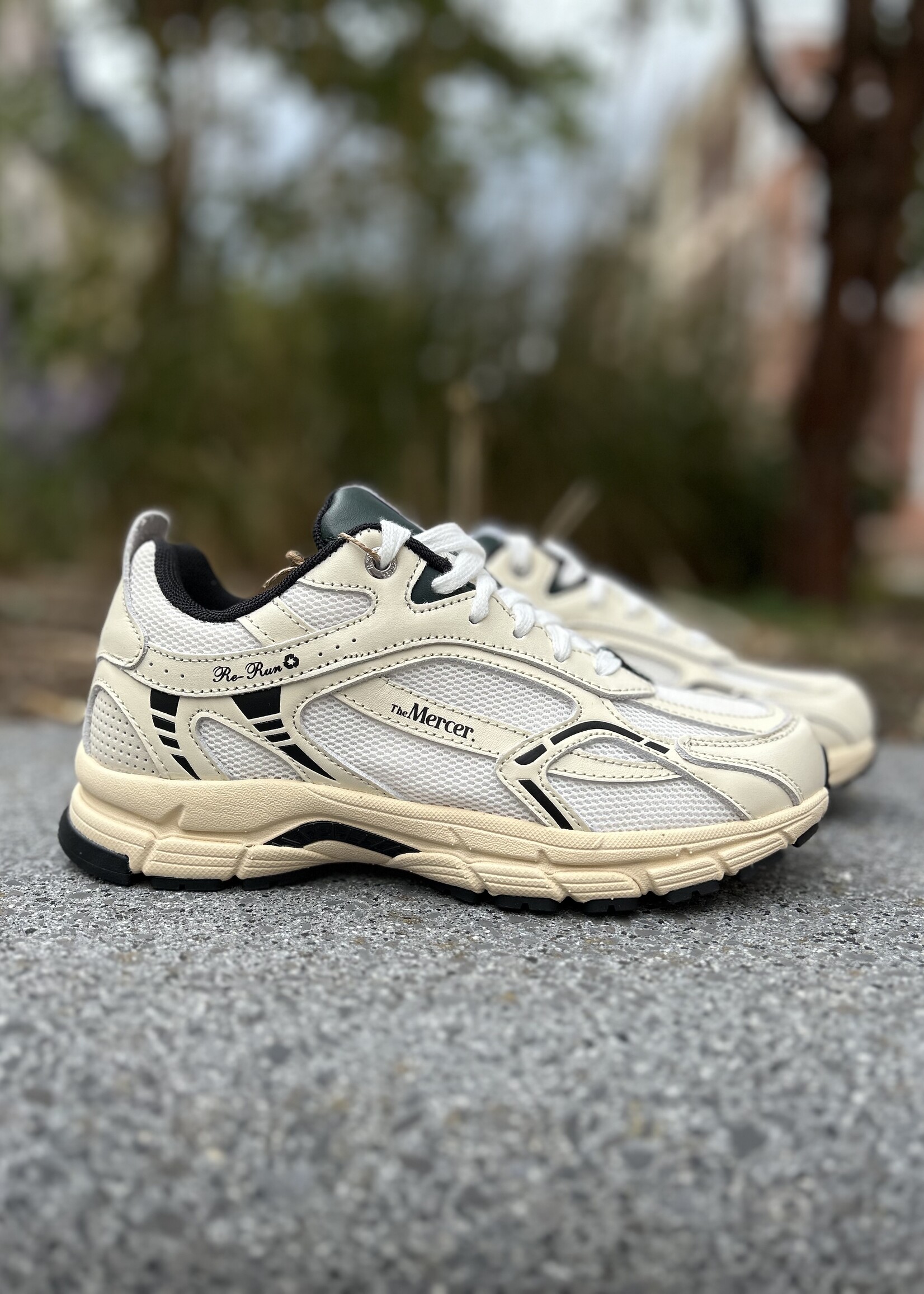 Mercer Re-Run nappa off white
