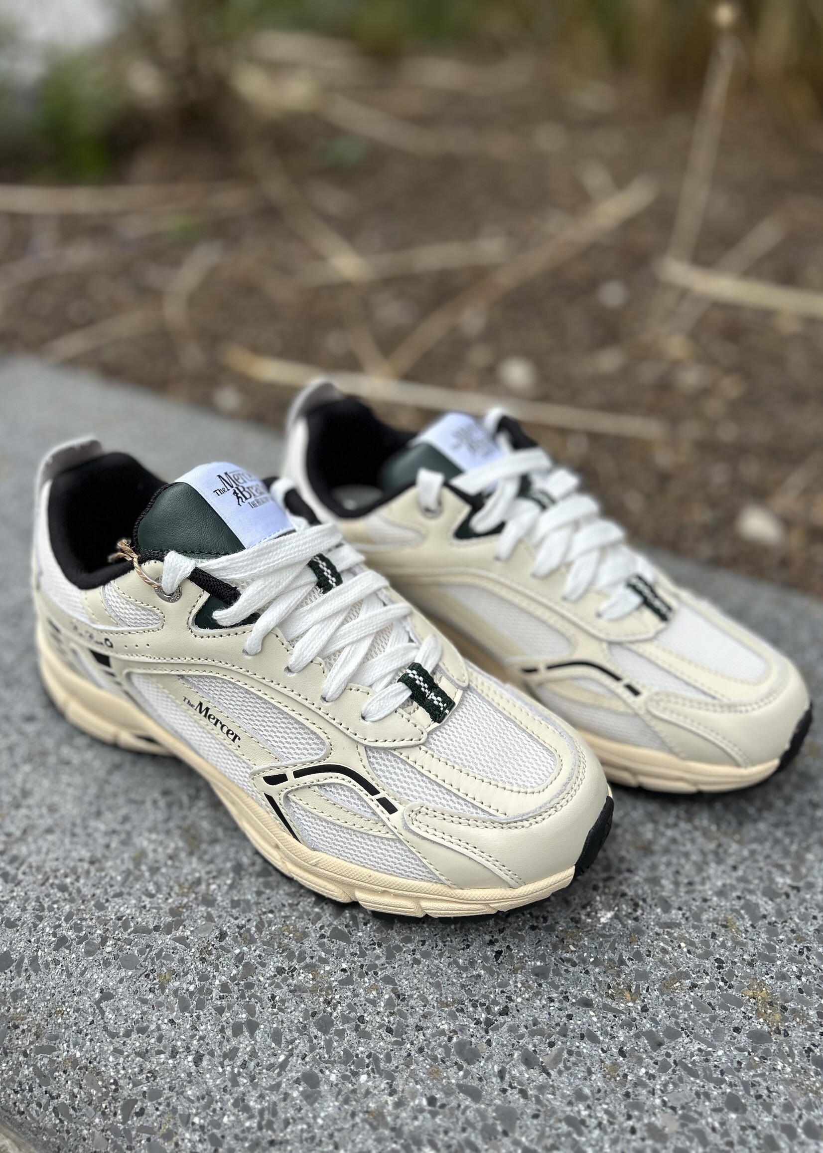 Mercer Re-Run nappa off white