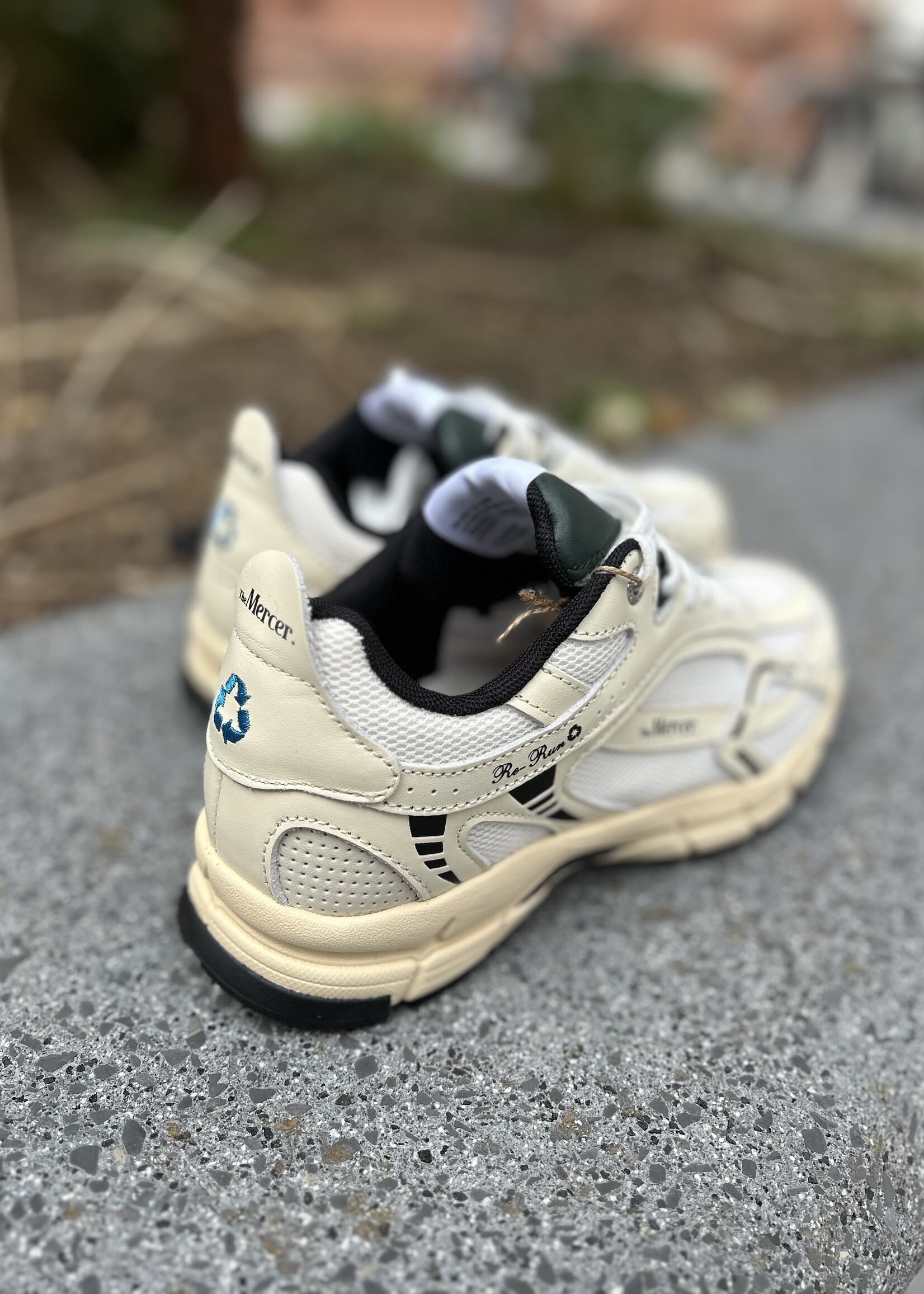 Mercer Re-Run nappa off white