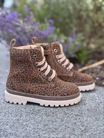Lunella 25408 enkellaarsje veter/rits cognac