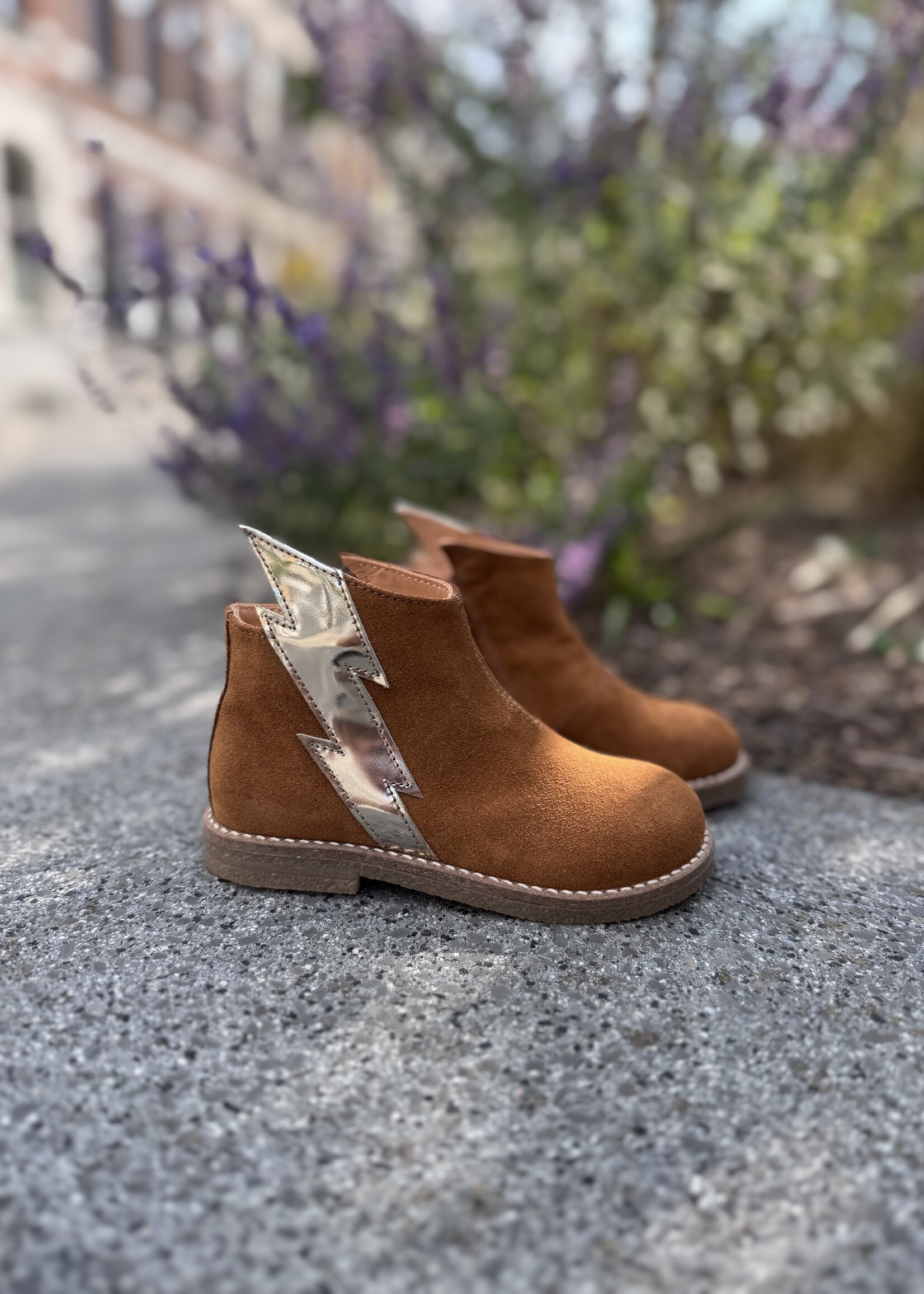 Ocra C265 enkellaarsje cros cuoio bliksem