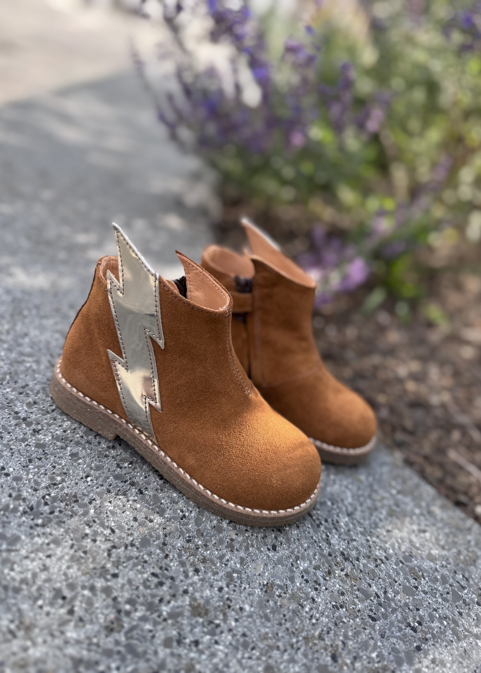 Ocra C265 enkellaarsje cros cuoio bliksem