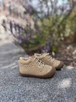 Naturino Lubby suede glitter platinum