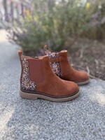 Romagnoli 7404 enkellaarsje cuoio glitter