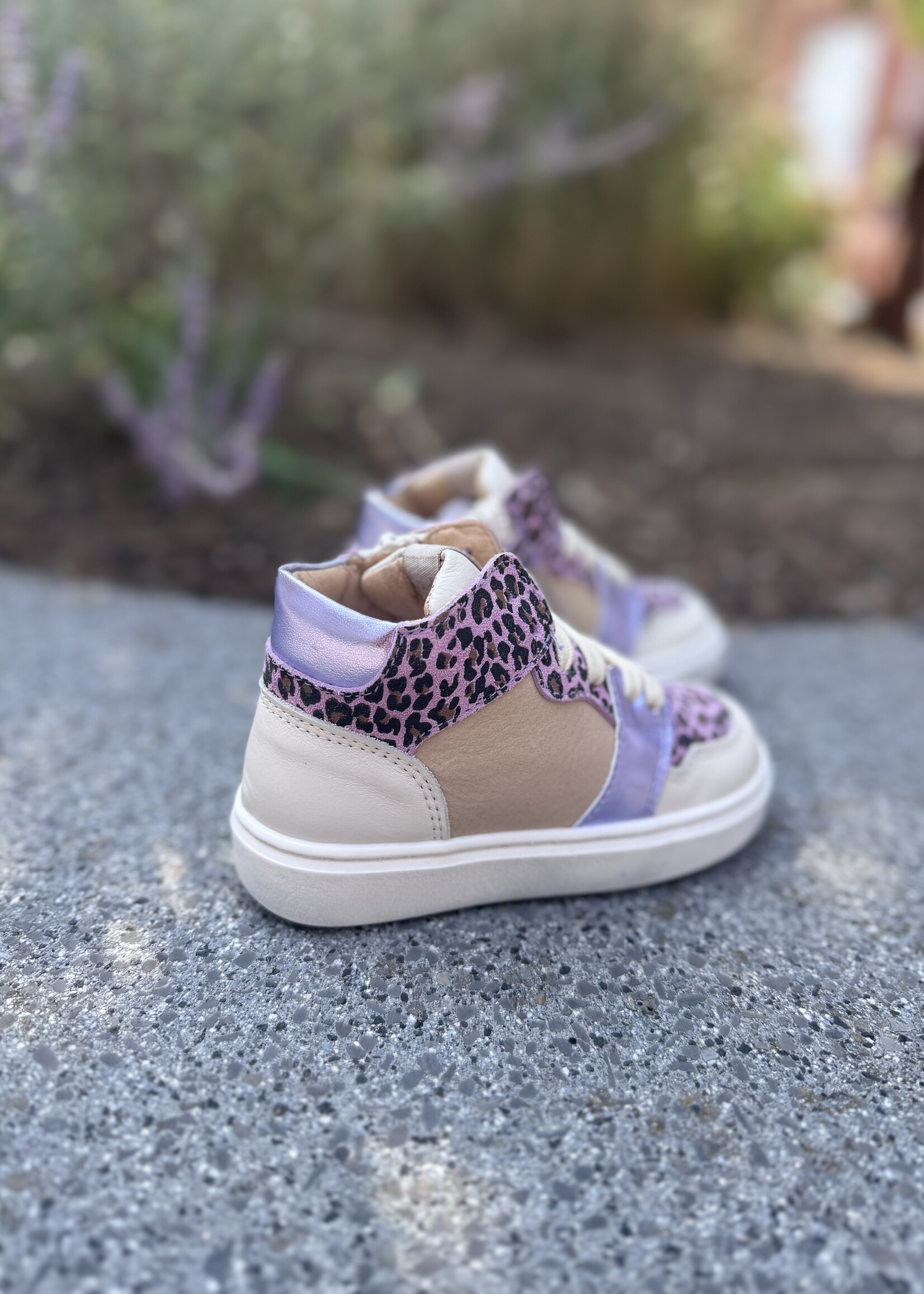 Lunella 25315 hoge sneaker lilla