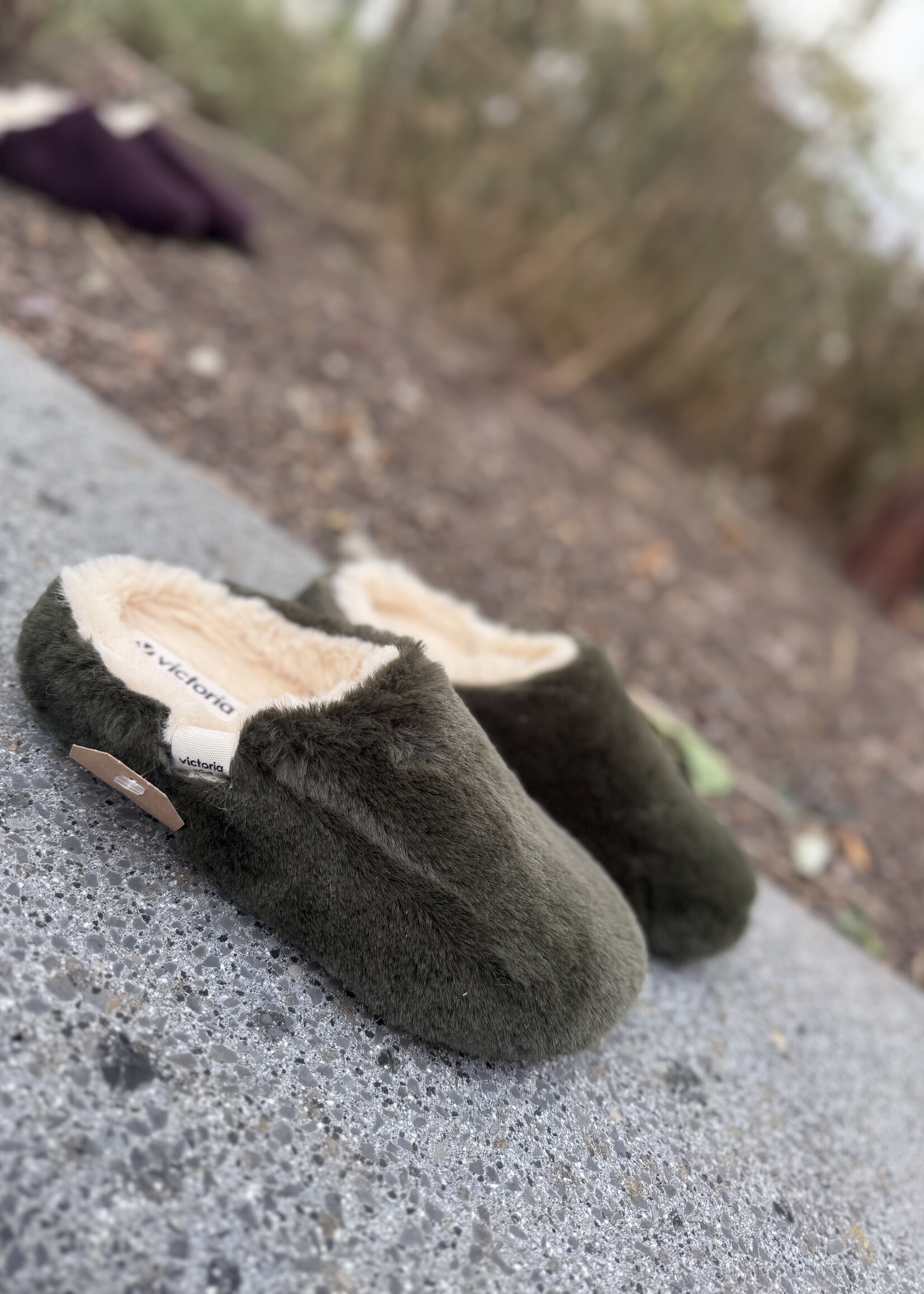 Victoria 1081123 pantoffel kaki