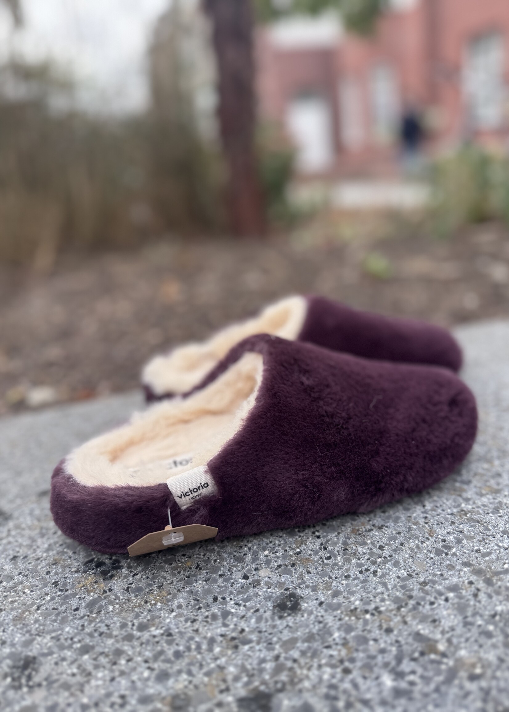 Victoria 1081123 pantoffel burdeos