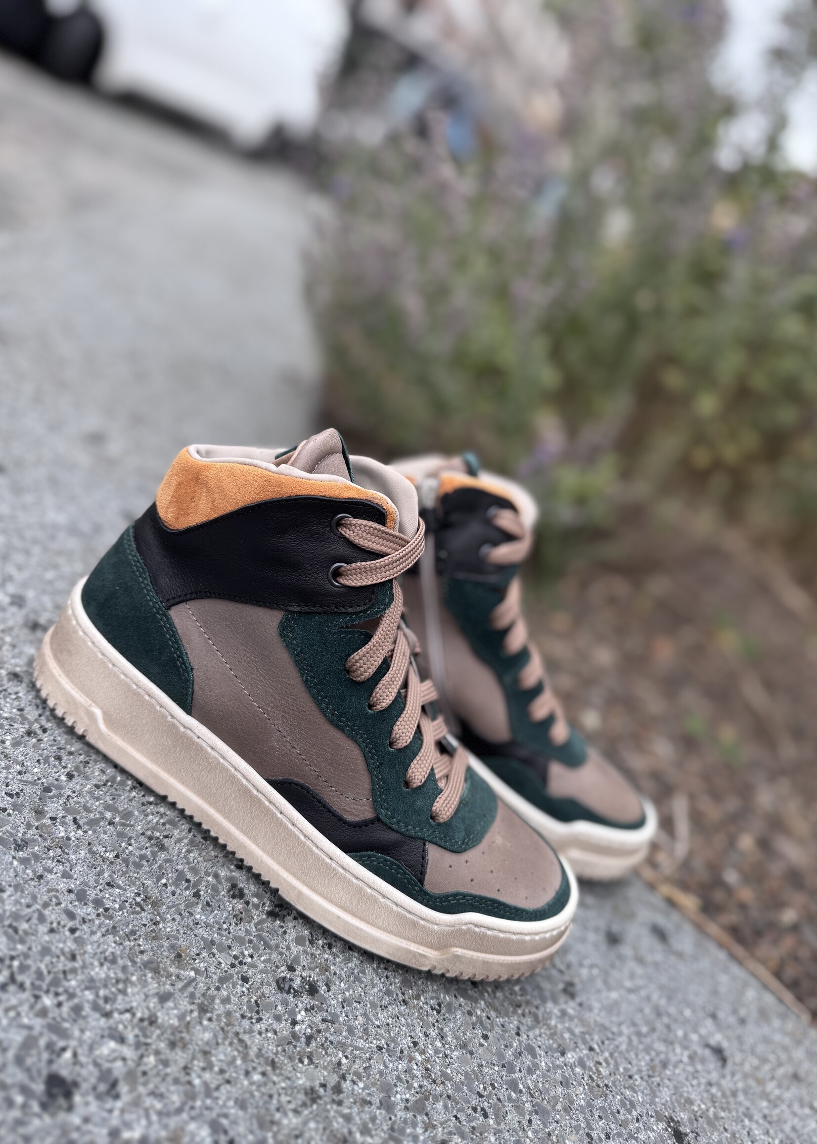 Dianetti 1528 hoge sneaker forest