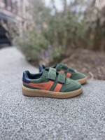 Gola viper strap trainer evergreen / off white / sapphire