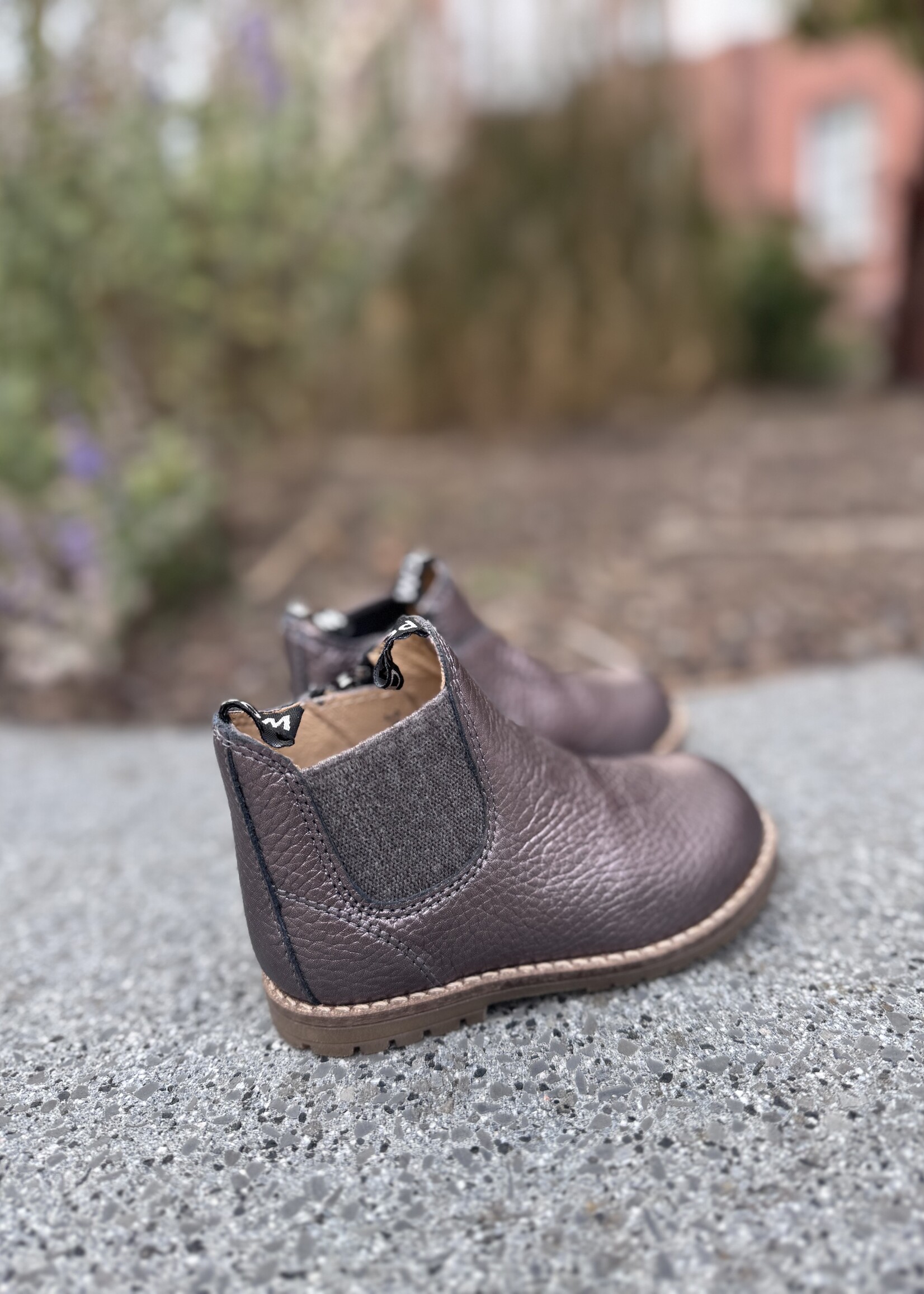 Pom d'api BOB jod zip laminato graine nocciola