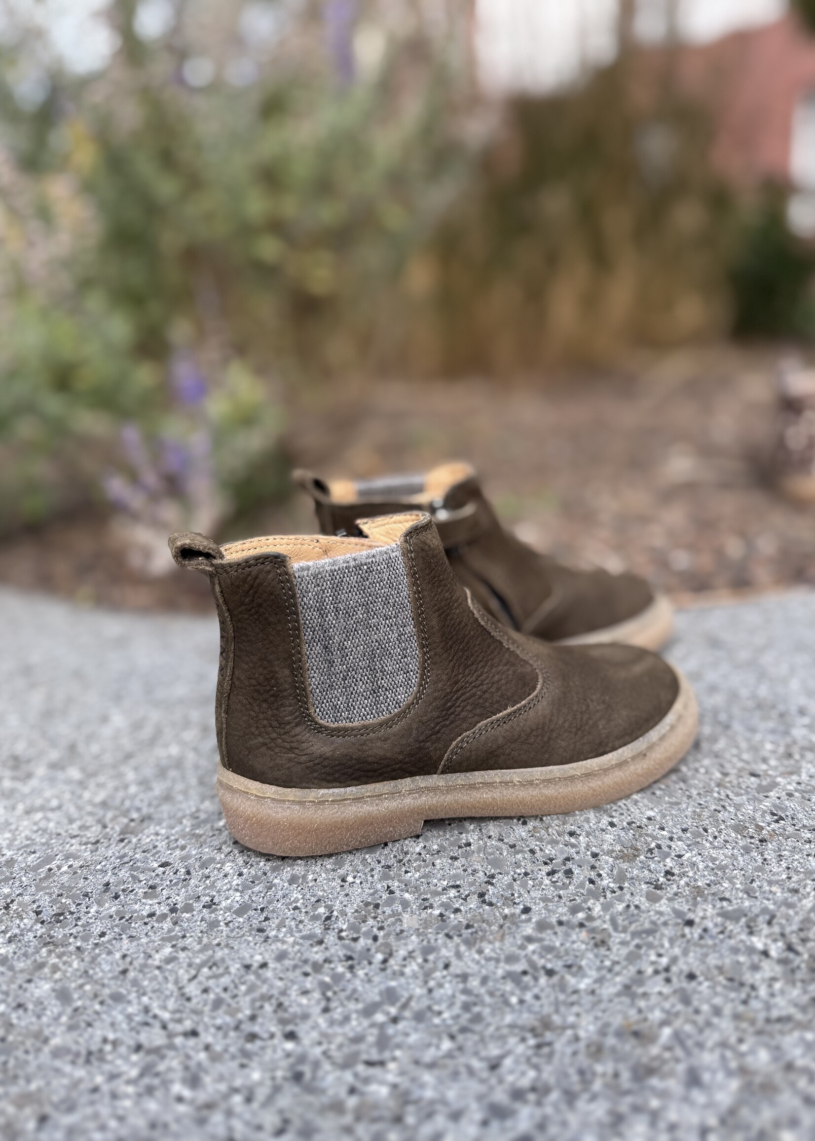 Pom d'api trix jod zip nubuck kaki
