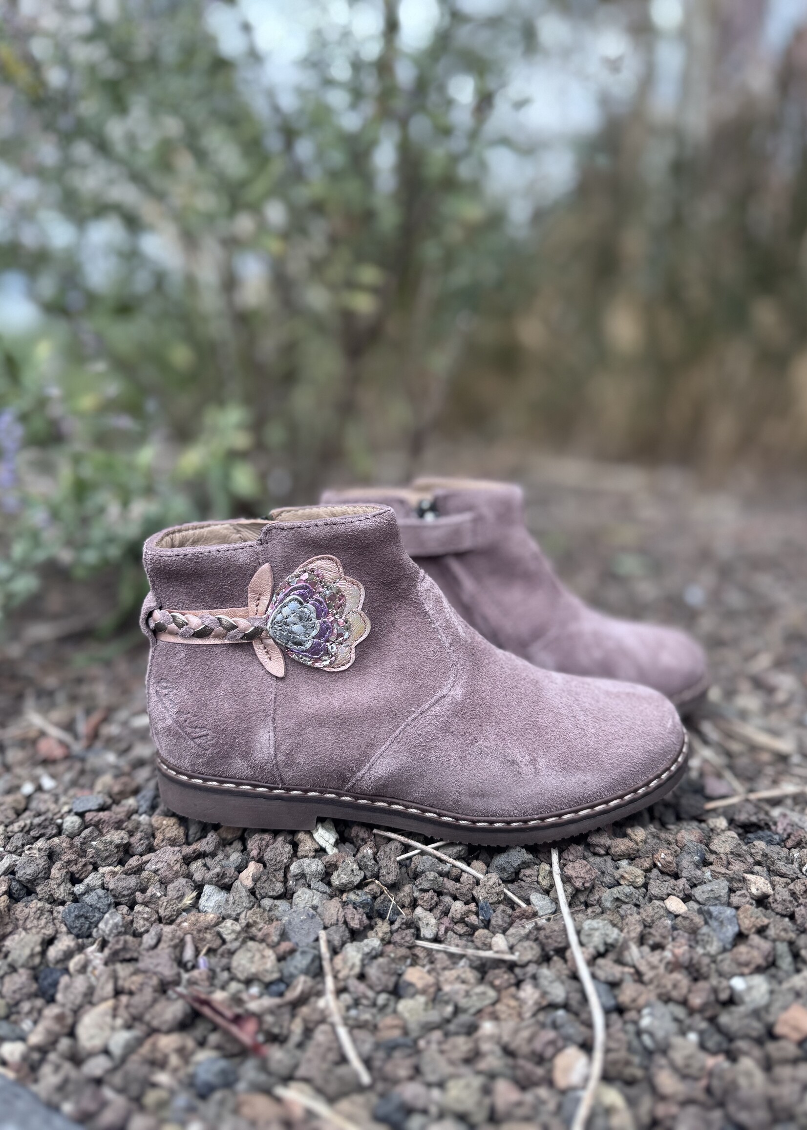 Pom d'api city alto velours vieux rose