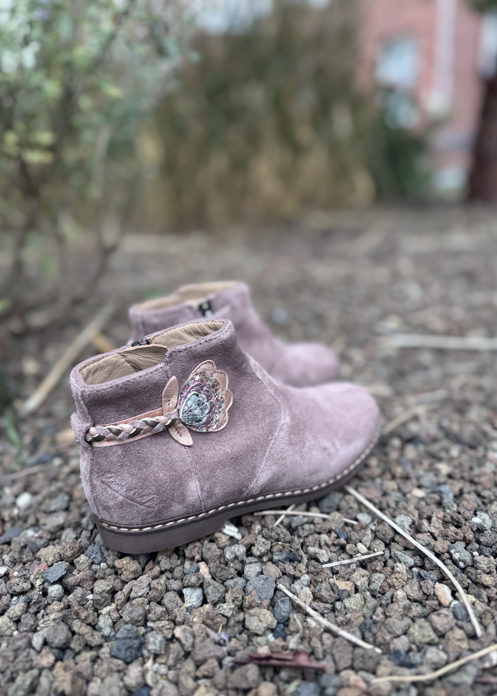 Pom d'api city alto velours vieux rose