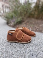 home velvet row cognac pantoffel