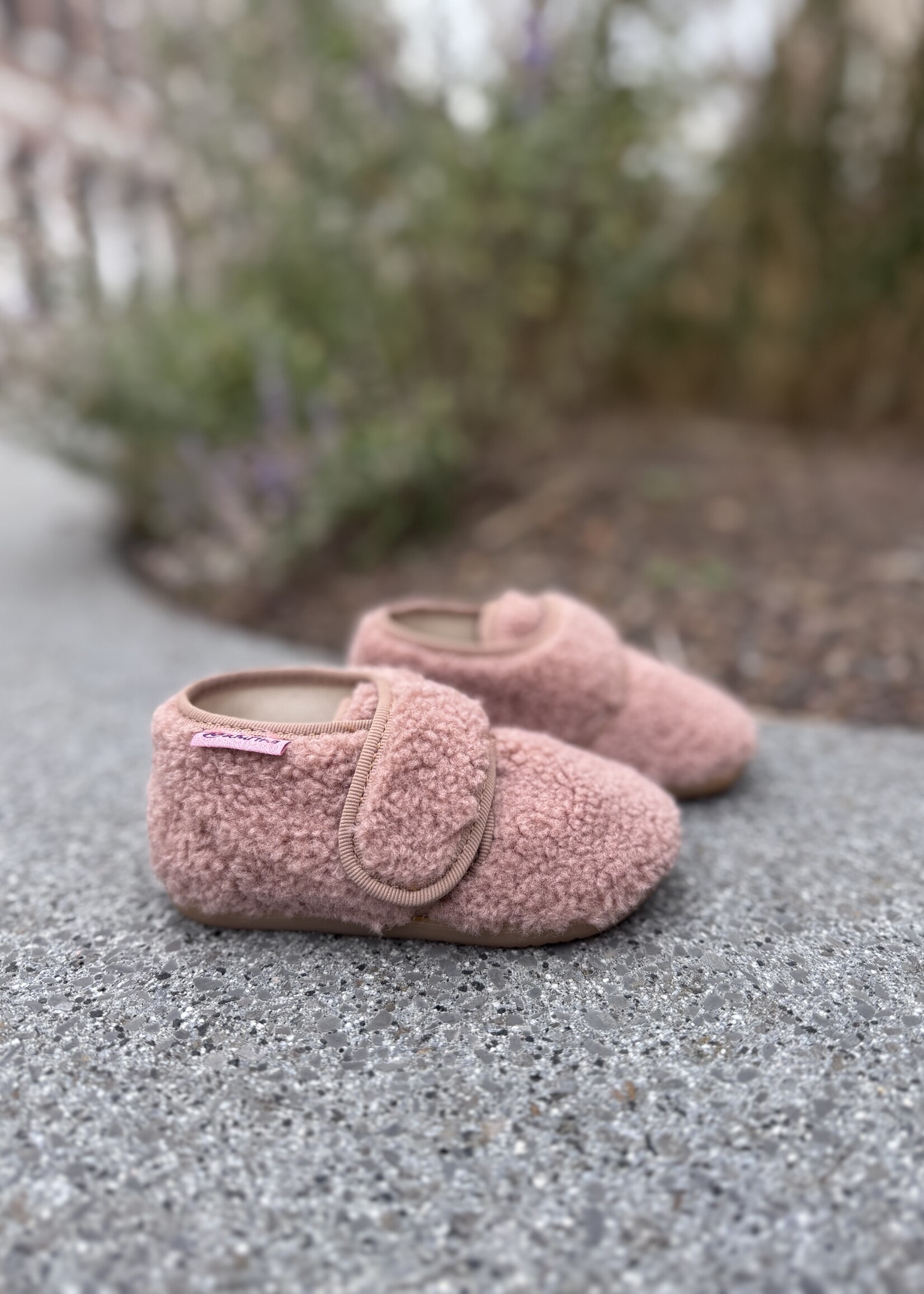 Naturino home fur rose pantoffel
