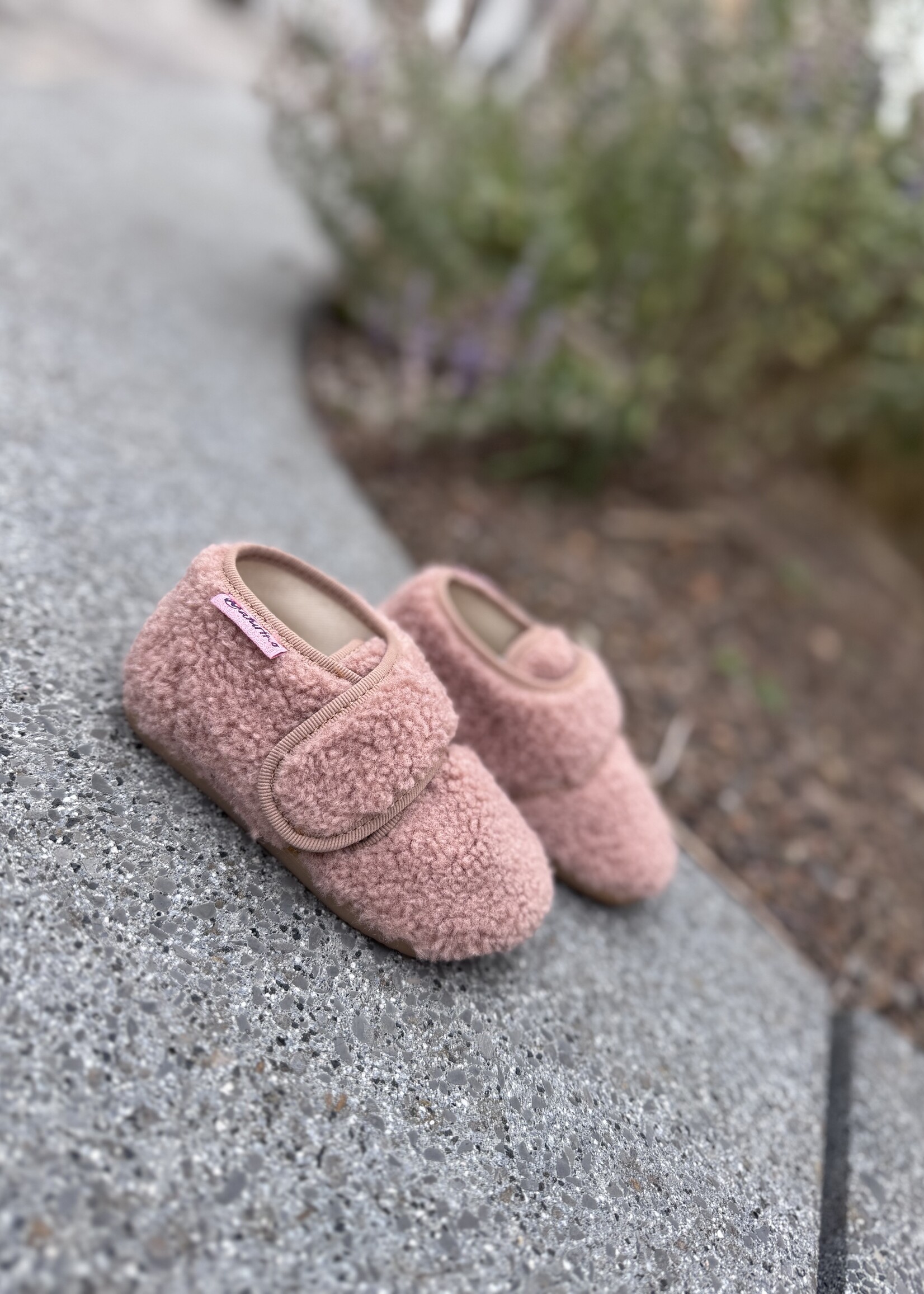 Naturino home fur rose pantoffel