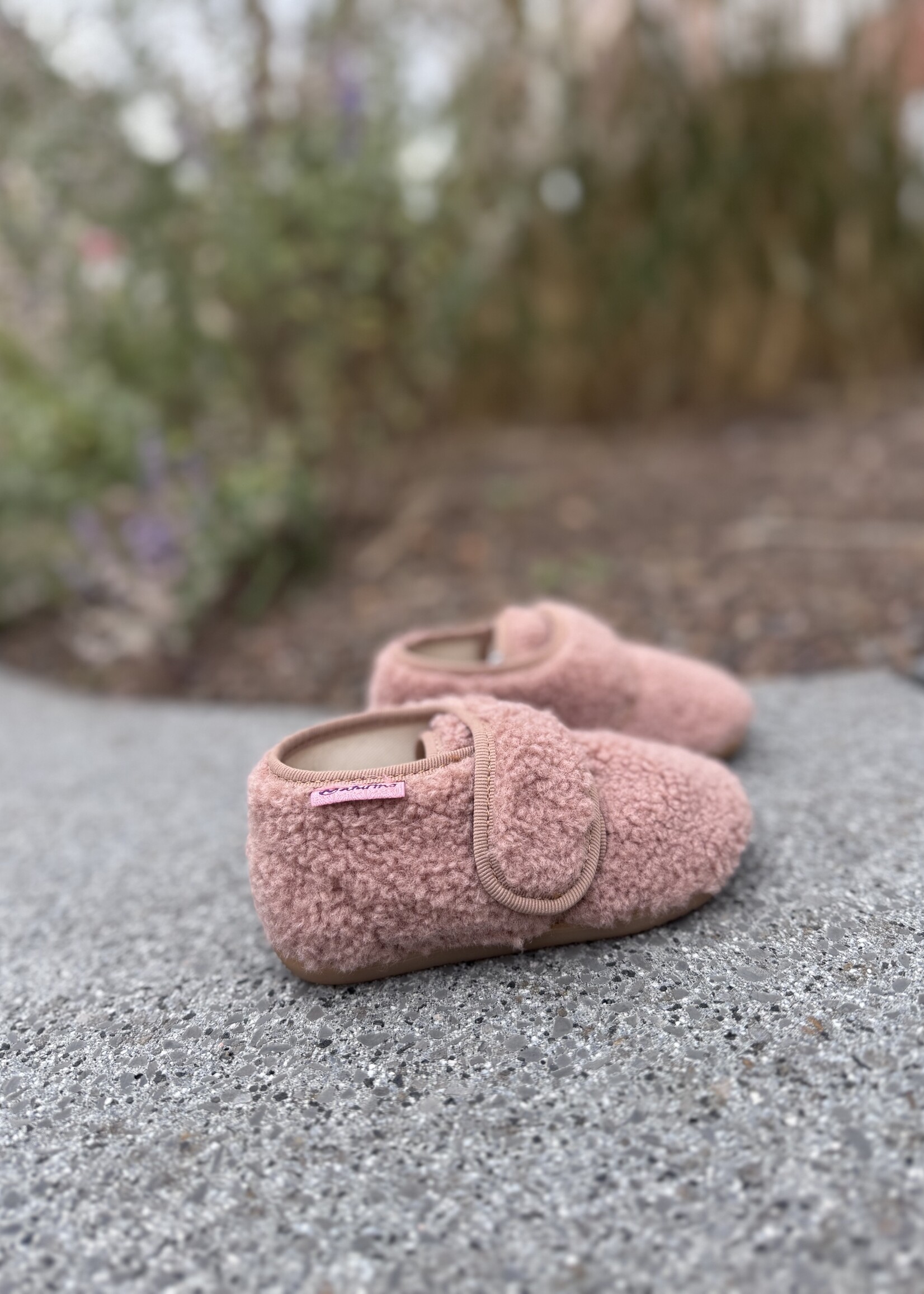 Naturino home fur rose pantoffel