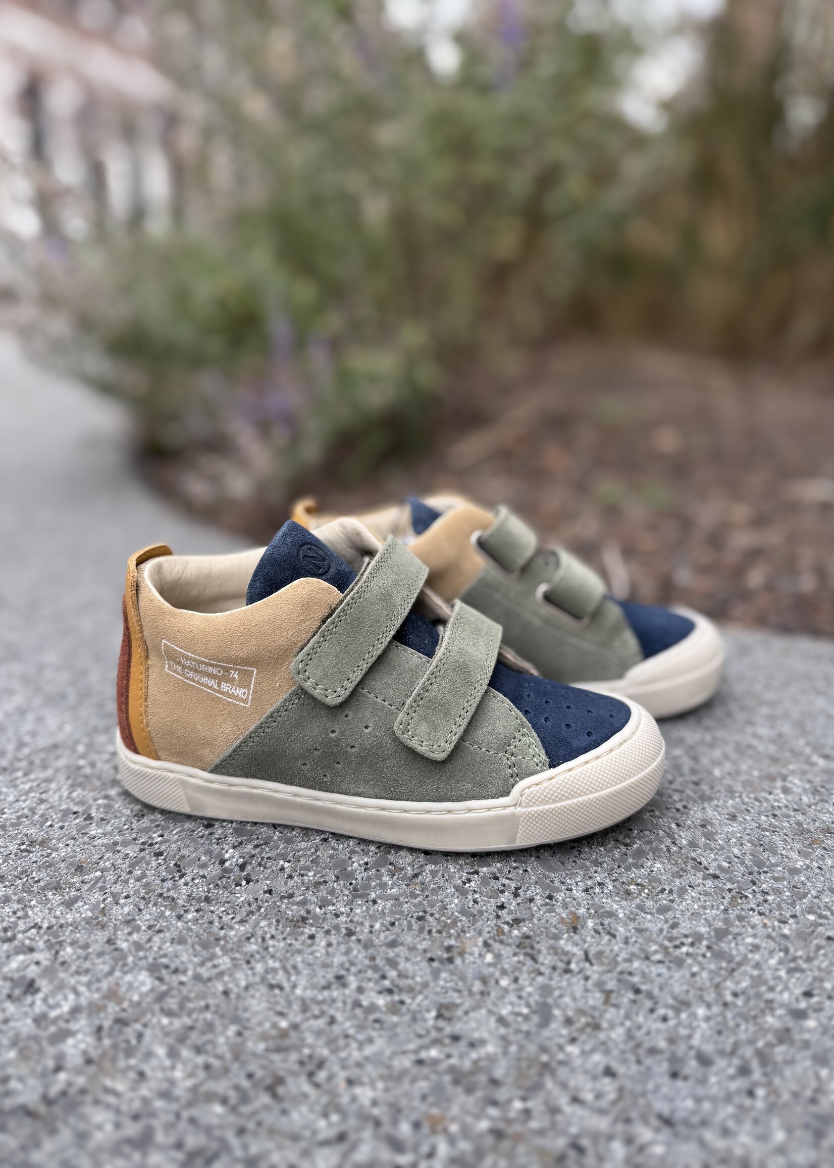 Naturino Trajan high navy olive