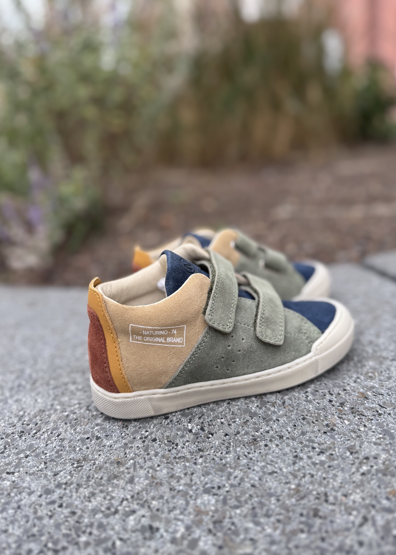 Naturino Trajan high navy olive