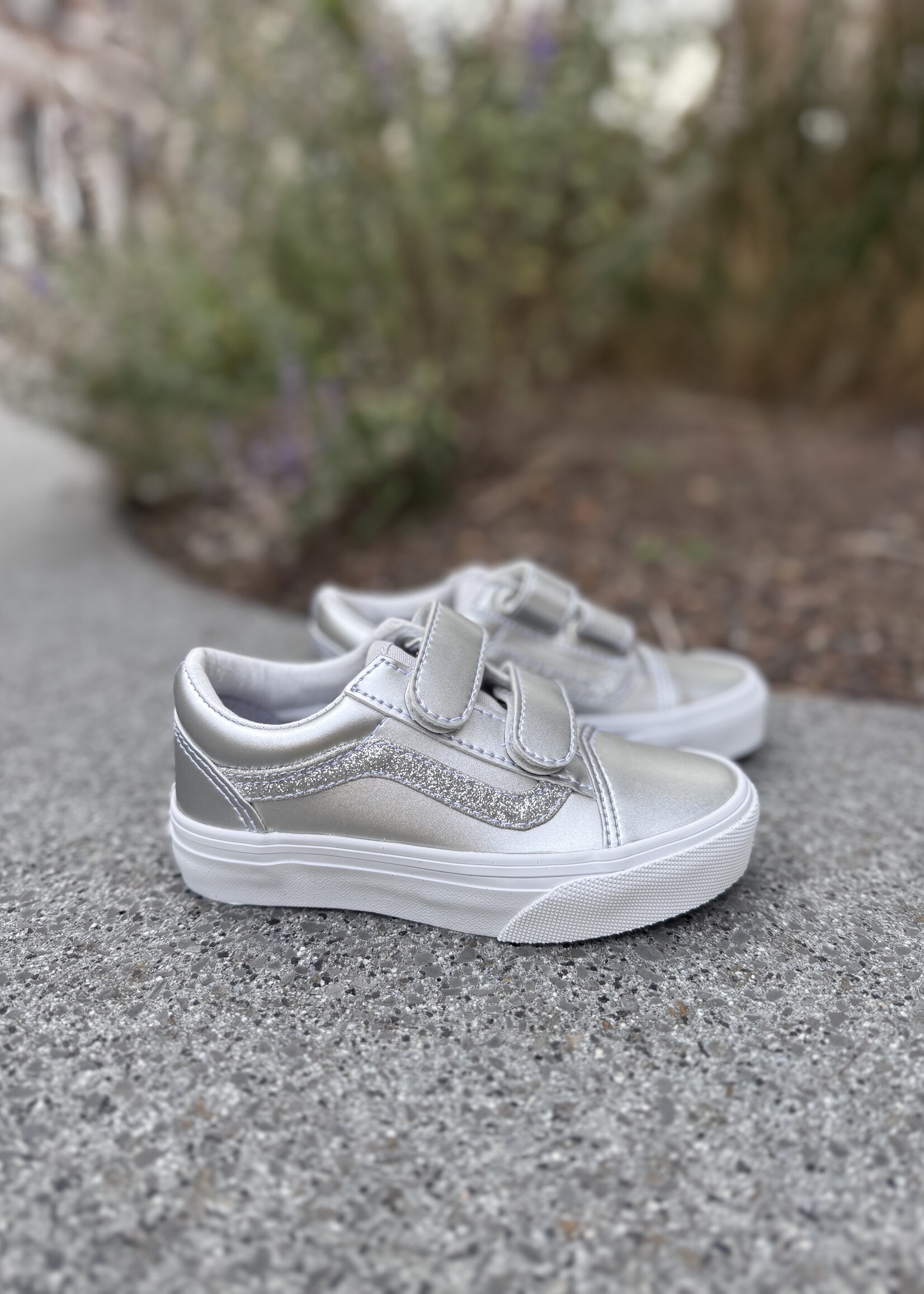 Vans old skool V dazzled lunar rock