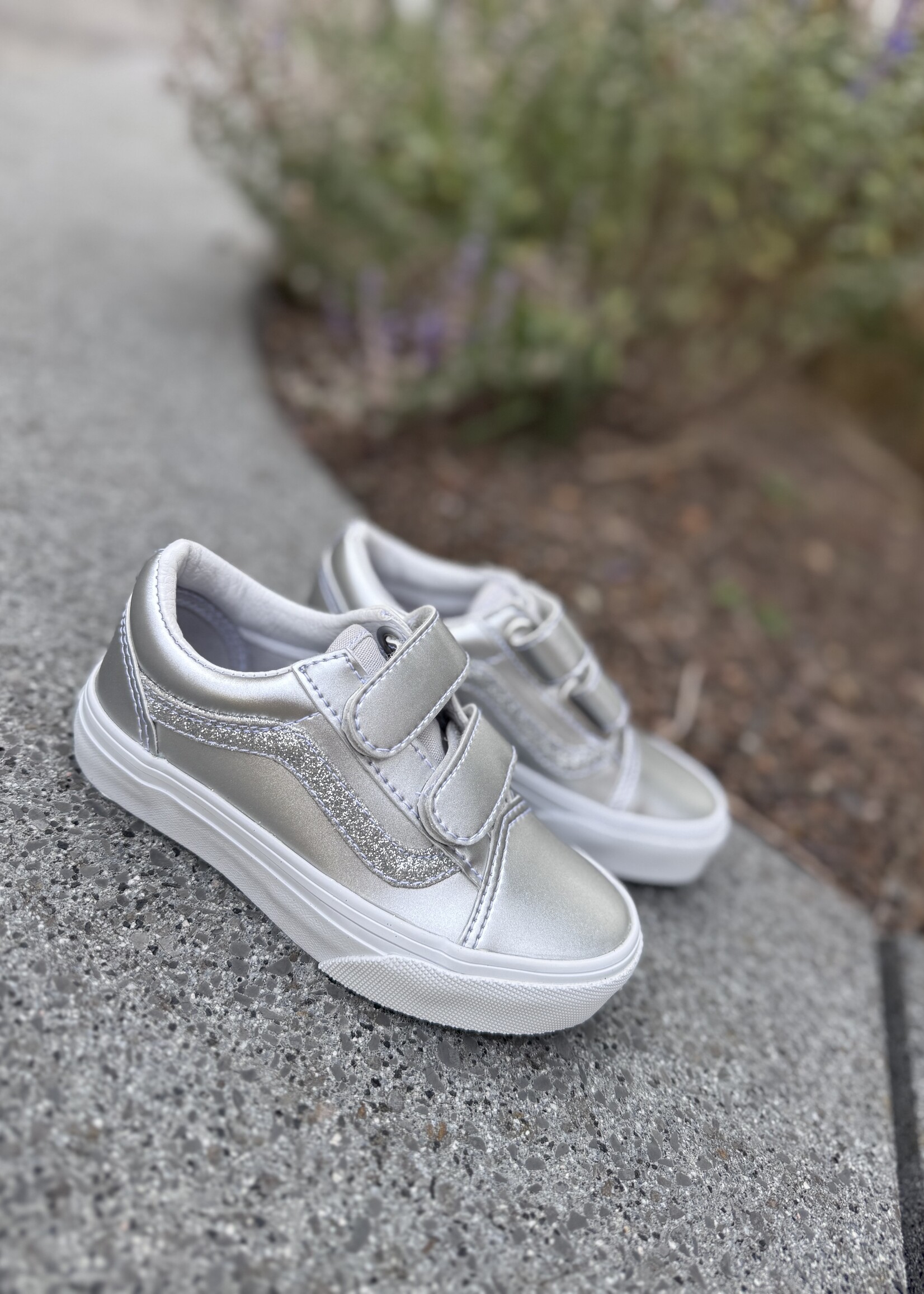 Vans old skool V dazzled lunar rock
